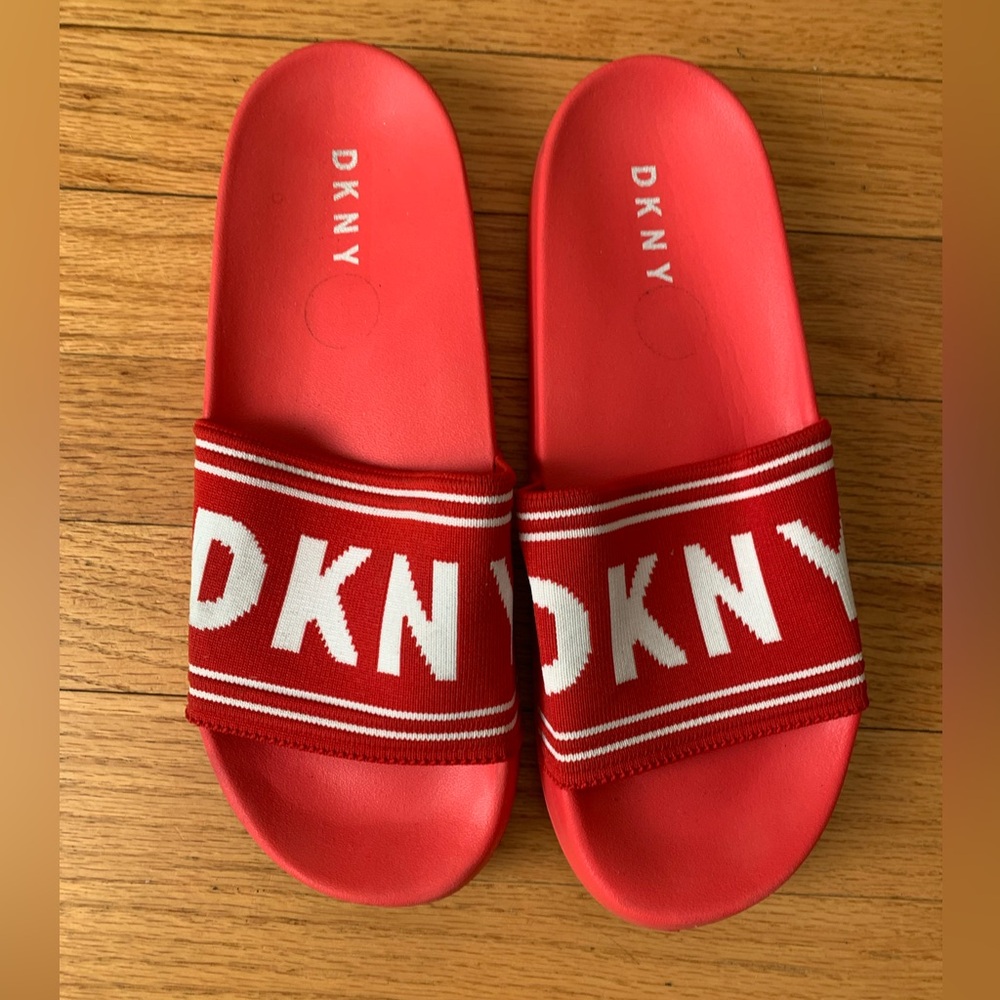 DKNY Hot Red Sandals!